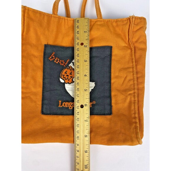 Longaberger Bundle: Halloween Trick or Treat Bag Spring Spice Basket & BB Tie On - Picture 14 of 16